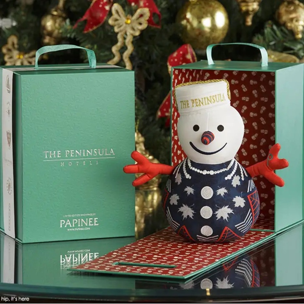Peninsula Hotels New York Limited Edition Peninsula SnowPage Mascot Christmas
